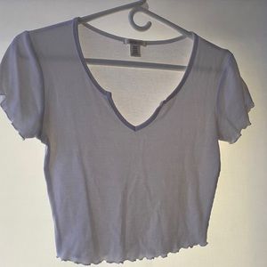 White crop top